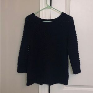 Top shop navy sweater